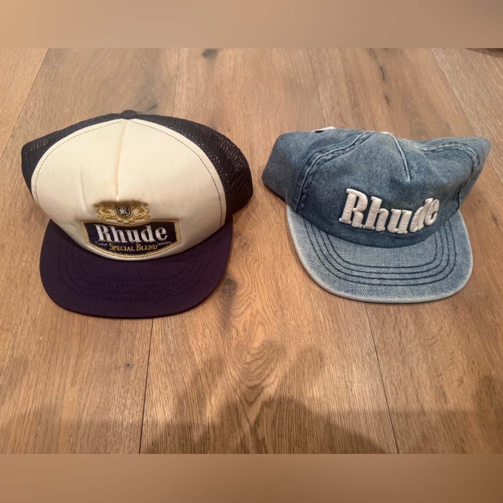 Rhude combo pack ( NWT ) authentic hats